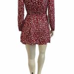 Jack by BB Dakota JACK BB Dakota Red White Key Hole Neckline Dress Photo 3