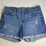 Universal Threads Universal Thread Distressed Blue Jean Shorts Photo 0