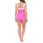 MiracleSuit NWT  SWIMSUIT Slimming Spectra Bright Pink White Size 16 Photo 1