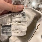 Levi's White Distressed Jean Shorts Photo 5