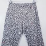ALA von Auersperg Artwork Printed Pants Wild Leg Gray Size M Photo 9