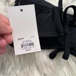 SO  Crochet Flounce Bikini Top Black Photo 7