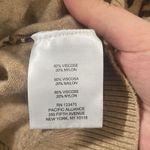 Ellen Tracy tan cheetah print sweater lightweight size S Photo 10