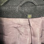 Vintage Dickins & Jones Cashmere and Wool Pea Coat Size 12 Navy Blue One Photo 3