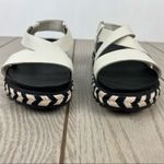 Sorel Roaming Crisscross Espadrille Chevron Pattern Sandals US8.5 Chalk $110 Photo 3