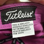 Titleist  Women's Purple Yellow Embroidered Spellout Adjustable Golf Cap Hat Photo 7