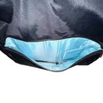 Tumi Black Shoulder Diaper Bag Nylon Pockets Large Full Zip Double Handles Women Photo 1