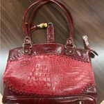 Purse Elegant Red Crocodile Pattern Shoulder Bag by MC Photo 2