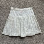 Tory Burch white eyelet lace mini skirt size 2 Photo 2