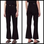 Sandro ππ Rudolphe High Waist Flared Leg Jeans ~ Black 42 EU NWT Photo 5