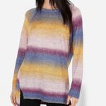 EXPRESS  Ombre Space Dye Oversized Tunic Sweater – Cozy Indie Knit (Size S) Photo 5