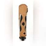 Zodiac Western Boot Faux Suede Caramel size 7 Tan Photo 5