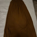 Absolutely  Chic Brown Maxi Skirt Photo 0