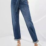 Anthropologie Pilcro Ultra High Rise Relaxed Tie Waist Jeans Size 27 Photo 0