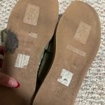 DOLCE VITA Suede Astor Plush Flats Mule Olive Green Photo 7