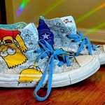 Converse Chuck Taylor The Simpsons Bart High Top 2013 Men’s 6 Women’s 8 Rare Photo 0