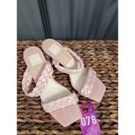 Dolce Vita Paily Women 8 Pink Raffia Braided Straps Party Preppy Strappy Sandals Photo 1
