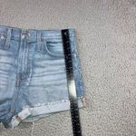 Madewell ‎ Perfect Jean Shorts Women 27 High Waist Cuffed Hem Festival Chic Beach Photo 3