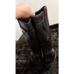 Natural Soul SOUL NATURALIZER  WOMEN'S SIZE 7 M 17 in. ZIPPERED BLACK BOOTS RIDING EQUESTRIAN Photo 2