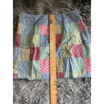 Vineyard Vines  Patchwork 100% Cotton‎ Faux Wrap Skirt - Size 4 Photo 5