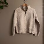 Madewell ‎ Diamond Jacquard Half-Zip Pullover Top Photo 2