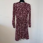 Modcloth  Animal Print Ruched Bust and Sleeves Midi Dress Size Small Photo 5
