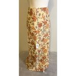 Charter Club Women’s Silk Floral Earth Tones Cream Maxi 16 Photo 7