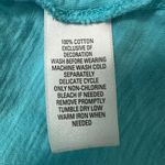 Indigo Womens Top 3X Cotton Nautical Breathable Casual Everyday Wear Comfort Blue Photo 7