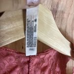 Free People  Women’s Galloon Racerback Lace Bralette in Pink size Small Photo 3