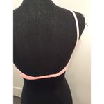 Cupshe New NWT  Medium M Neon Pink Cross Front Swim top Photo 2