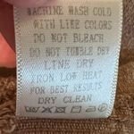 Very J Mini Skirtall Size Large Corduroy Beige Pockets Button Up Sleeveless Photo 6