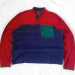 Charleston Threads Colorblock Fleece Pullover Sweatshirt Photo 0
