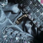 For Love & Lemons  Lola Pointelle Shorts Blue Floral xxs Photo 7