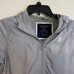 U.S. Polo Assn. Lightweight Windbreaker Full Zip Jacket Coat Grey Blue Size Small Photo 1