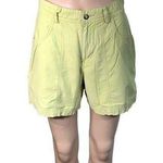 Horny Toad Womens Mom Shorts High Waist Outdoor Hiking Travel Green Size 4 Photo 0