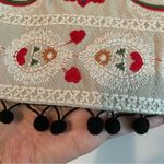 Altar'd State Altar’d State Embroidered Tan Bird Mini Skirt Size Small Photo 5