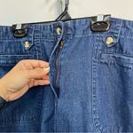 White Stag Y2K Womens Vintage 14 petite 90s Maxi Blue Jean denim Skirt By  FLAWED Photo 3
