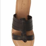 Nordstrom Caslon Mateo black slide sandal 7 Photo 4