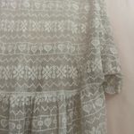 Basil Lola Cream Embellished Short Sleeve Blouse Photo 1