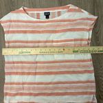 Patagonia A/C Shirt Size Small Coral White Striped Casual Outdoor Gorpcore Beach Photo 3