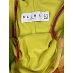 Club L  - Lime Print Sleeveless Bodycon mini Dress in Orange Pink Lime & Yellow Photo 1