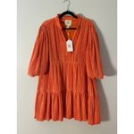 Emily McCarthy FRANKIE DRESS IN‎ CORAL NWT size medium Orange Photo 2