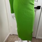Nasty Gal  Women's Pale Green Bodycon Long Sleeve Dress Sz 4. #351 Photo 5