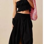 Free People Free-est All The Things Tube Cropped Top Size XS Smocked Vacay Party Photo 2