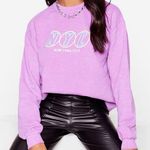 Nasty Gal washed graphic sweatshirt NYC Photo 0