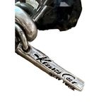 Kenneth Cole  Stretch Bracelet Glass Faceted Beads Silver Tone Iridescent Photo 2