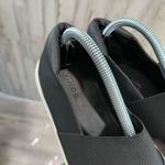 Vince  Black Leather Corbin Slip On Sneaker Shoes Womens Size 10 Photo 2