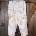 Jonathan Logan High Waist Floral Pleated Pants Size 12 Photo 1