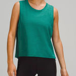 Lululemon Train to Be Tank Top Sleeveless Shirt Dot Camo Teal Lagoon 12 Photo 0