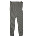 ZARA Black & White Gingham Plaid Skinny Pants S Photo 1